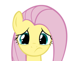 Size: 1280x1028 | Tagged: safe, artist:andy18, fluttershy, pony, g4, crying, female, simple background, solo, transparent background, vector