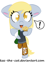 Size: 781x1052 | Tagged: safe, artist:kas-the-cat, derpy hooves, pegasus, semi-anthro, g4, clothes, female, solo