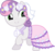 Size: 3170x3000 | Tagged: safe, artist:ocarina0ftimelord, sweetie belle, pony, unicorn, a canterlot wedding, g4, .svg available, clothes, cute, diasweetes, dress, female, filly, flower filly, flower girl, flower girl dress, simple background, solo, svg, transparent background, vector