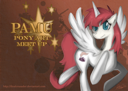 Size: 9922x7016 | Tagged: safe, artist:finalcrusader, oc, oc only, oc:fausticorn, pony, absurd resolution, lauren faust, solo