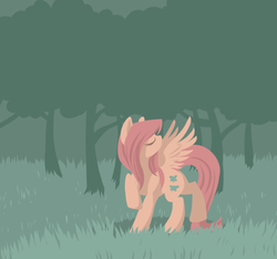 Size: 1280x1200 | Tagged: safe, artist:misothefox, fluttershy, pony, g4, female, solo