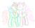 Size: 745x592 | Tagged: safe, artist:swaggiejay, pinkie pie, rainbow dash, g4, female, kissing, lesbian, ship:pinkiedash, shipping