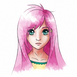 Size: 1020x1020 | Tagged: safe, artist:captured-epoch, fluttershy, human, g4, humanized