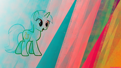 Size: 1920x1080 | Tagged: safe, artist:cryocubed, artist:game-beatx14, lyra heartstrings, pony, unicorn, g4, female, solo, vector, wallpaper