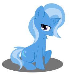 Size: 1013x980 | Tagged: safe, artist:wolfgangthe3rd, trixie, pony, unicorn, g4, female, grin, horn, mare, simple background, smiling, solo, transparent background