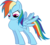 Size: 4997x4498 | Tagged: safe, artist:kysss90, rainbow dash, g4, absurd resolution, simple background, transparent background, vector