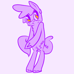 Size: 512x512 | Tagged: safe, artist:cornofthebreads, oc, oc only, pony, bipedal, glasses, simple background