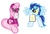 Size: 1020x695 | Tagged: safe, artist:perseveringrose, cheerilee, soarin', g4, valentine