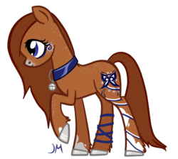 Size: 573x514 | Tagged: safe, artist:russiankolz, oc, oc only, butterfly, earth pony, pony, bell, bell collar, collar