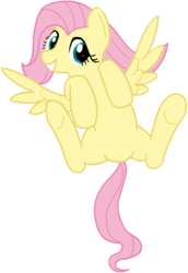 Size: 2020x2940 | Tagged: safe, artist:transparentpony, fluttershy, pegasus, pony, g4, belly, bellyrub request, cute, featureless crotch, female, lying down, mare, on back, shyabetes