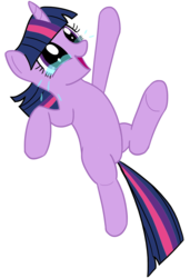 Size: 2140x3120 | Tagged: safe, artist:transparentpony, twilight sparkle, pony, unicorn, g4, belly, belly tickling, cute, invisible tickles, laughing, lying down, on back, tears of laughter, tickling, twiabetes, unicorn twilight