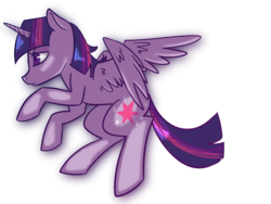 Size: 2000x1500 | Tagged: safe, artist:kaokay, twilight sparkle, alicorn, pony, g4, female, mare, simple background, solo, transparent background, twilight sparkle (alicorn)