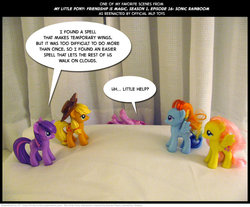 Size: 1024x846 | Tagged: safe, artist:kturtle, brushable, comic, irl, my favorite scenes, photo, toy