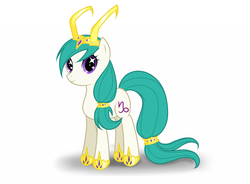 Size: 1056x776 | Tagged: safe, artist:dorenji, capricorn (g4), earth pony, pony, g4, capricorn, female, mare, ponyscopes, zodiac