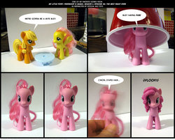 Size: 1024x823 | Tagged: safe, artist:kturtle, brushable, comic, irl, my favorite scenes, photo, toy