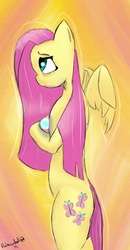 Size: 2591x4990 | Tagged: source needed, useless source url, safe, artist:ratamahatta7, fluttershy, pegasus, anthro, g4, female, solo