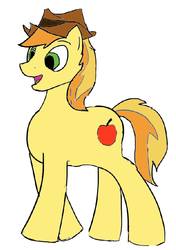 Size: 643x915 | Tagged: safe, artist:bobarella, braeburn, g4, sketch