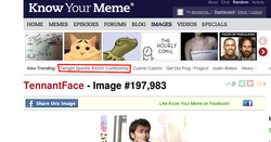 Size: 775x407 | Tagged: safe, alicorn drama, david tennant, know your meme, meta, tennantface