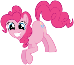 Size: 2880x2525 | Tagged: safe, pinkie pie, g4, simple background, transparent background, vector