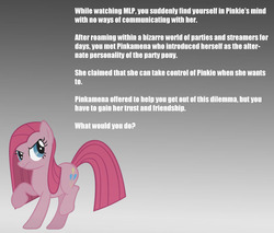 Size: 928x791 | Tagged: safe, pinkie pie, g4, game, pinkamena diane pie, random, text