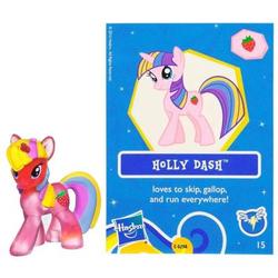 Size: 400x400 | Tagged: safe, holly dash, g4, official, collector card, hasbro, see-through, toy