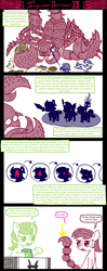 Size: 1050x2640 | Tagged: safe, artist:ficficponyfic, pisces (g4), scorpio (g4), pony, unicorn, comic:important decisions, g4, comic, female, horn, mare, pisces, ponyscopes, scorpio, zodiac