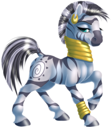 Size: 977x1109 | Tagged: safe, artist:kittehkatbar, zecora, zebra, g4, simple background, transparent background