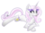 Size: 676x498 | Tagged: safe, artist:blup-chan, fleur-de-lis, pony, g4, bedroom eyes, female, prone, simple background, smiling, solo, transparent background