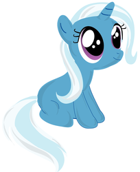 Size: 626x768 | Tagged: safe, artist:lottapotatosalad, trixie, g4, filly, smiling