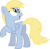 Size: 3000x2948 | Tagged: safe, artist:zachgamer77, derpy hooves, pegasus, pony, g4, butt, female, looking back, mare, plot, raised hoof, simple background, solo, transparent background, vector