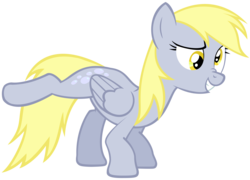 Size: 6000x4320 | Tagged: safe, artist:that guy in the corner, derpy hooves, pegasus, pony, g4, absurd resolution, female, mare, simple background, transparent background, vector