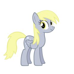 Size: 3000x3000 | Tagged: safe, artist:vexorb, derpy hooves, pegasus, pony, g4, female, mare, simple background, smiling, transparent background, underp, vector