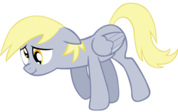 Size: 2000x1253 | Tagged: safe, artist:ocarina0ftimelord, derpy hooves, pegasus, pony, g4, female, mare, sad, simple background, transparent background, vector