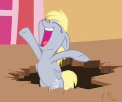 Size: 2488x2076 | Tagged: safe, artist:epic-panda17, screencap, derpy hooves, pegasus, pony, g4, the last roundup, female, happy, mare, vector