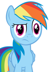 Size: 4800x7000 | Tagged: safe, artist:mrlolcats17, rainbow dash, g4, absurd resolution, reaction image, simple background, transparent background, vector