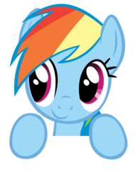 Size: 5000x6430 | Tagged: safe, artist:craftybrony, rainbow dash, pegasus, pony, g4, absurd resolution, cute, dashabetes, female, mare, simple background, smiling, solo, transparent background, vector
