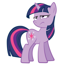 Size: 3900x3900 | Tagged: safe, artist:geonine, twilight sparkle, g4, simple background, transparent background, unamused, vector