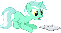 Size: 500x277 | Tagged: safe, artist:thecoltalition, lyra heartstrings, human, g4, a-ha, animated, beckoning, book, female, hand, missing cutie mark, take on me