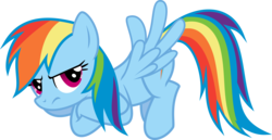 Size: 11590x6000 | Tagged: safe, artist:bucketofwhales, rainbow dash, dragonshy, g4, my little pony: friendship is magic, absurd resolution, simple background, transparent background, vector