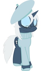 Size: 698x1145 | Tagged: safe, glasses, ponified, tumblr