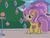 Size: 640x480 | Tagged: safe, screencap, mayor flitter flutter, pony, g3, g3.5, twinkle wish adventure, christmas tree, glasses, tree