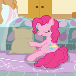 Size: 850x850 | Tagged: safe, artist:randomlywhimsical, madame leflour, pinkie pie, g4