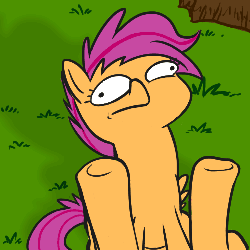 Size: 500x500 | Tagged: safe, scootaloo, scootalootheadventurer, g4, animated, female