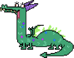 Size: 534x420 | Tagged: safe, artist:sunsomething, crackle, dragon, g4, animated, pixel art