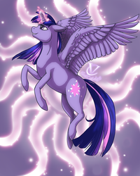 Size: 611x765 | Tagged: safe, artist:viralcatalyst, twilight sparkle, alicorn, pony, g4, female, solo, twilight sparkle (alicorn)