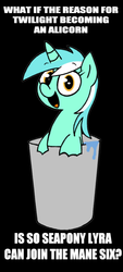 Size: 450x1000 | Tagged: safe, lyra heartstrings, sea pony, g4, conspiracy, conspiracy lyra, conspiracy seapony lyra, drama, exploitable meme, meme, seapony lyra