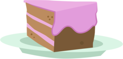 Size: 6206x3000 | Tagged: safe, artist:vectorshy, absurd resolution, cake, food, no pony, simple background, transparent background, vector