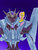 Size: 774x1032 | Tagged: safe, fluttershy, g4, soundwave, transformers, transformers prime