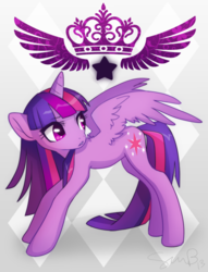 Size: 600x785 | Tagged: dead source, safe, artist:sambragg, twilight sparkle, alicorn, pony, g4, female, mare, twilight sparkle (alicorn)