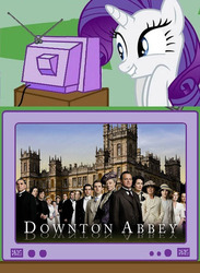 Size: 512x700 | Tagged: safe, rarity, g4, downton abbey, exploitable meme, tv meme